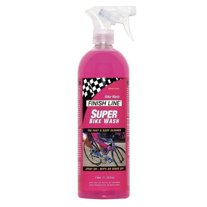 Limpador Rápido Finish Line Super Bike Wash Concentrado 1 Litro