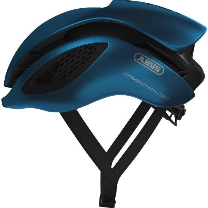 Capacete Ciclismo Abus Gamechanger Azul Fosco