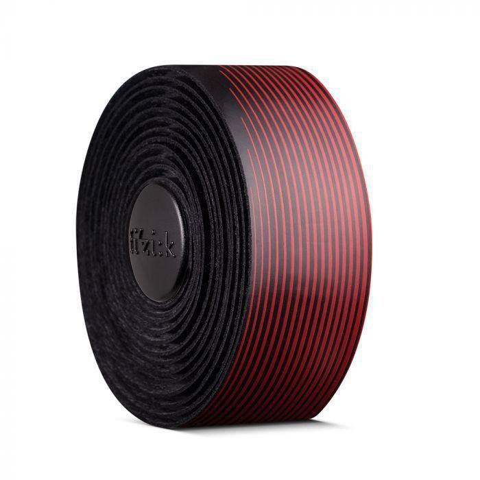 Fita De Guidão Fizik Vento Tacky Preto e Vermelho
