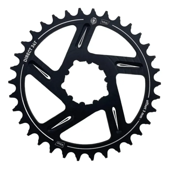 Coroa Ictus 34 T Compatível Com Sram Direct Mount 3 Mm 