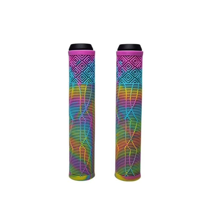 Par De Manoplas Punho Luva Tipo Gios 165mm Rainbow