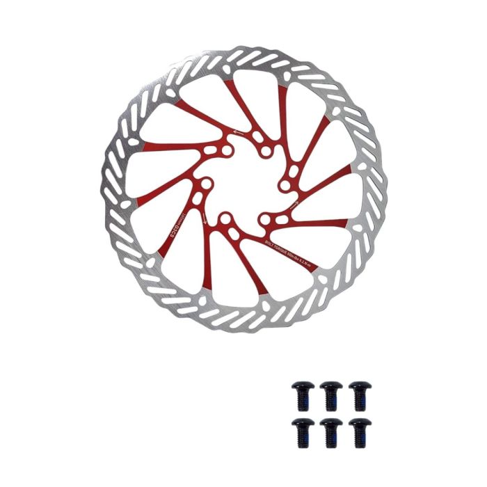 Disco Rotor 160mm 6 Parafusos Vermelho