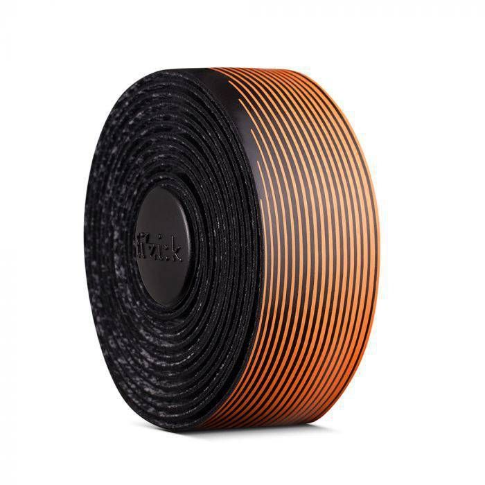 Fita De Guidão Fizik Vento Tacky Preto e Laranja