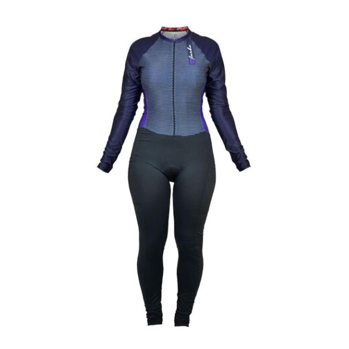 Macacão Ciclismo Feminino Furbo Hibisco