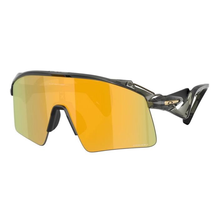 Óculos Oakley Stunt Wing Grey Smoke Lente Prizm 24k