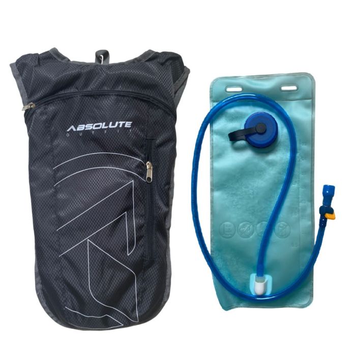 Mochila de Hidratação Absolute Nero 2 Litros com mangueira