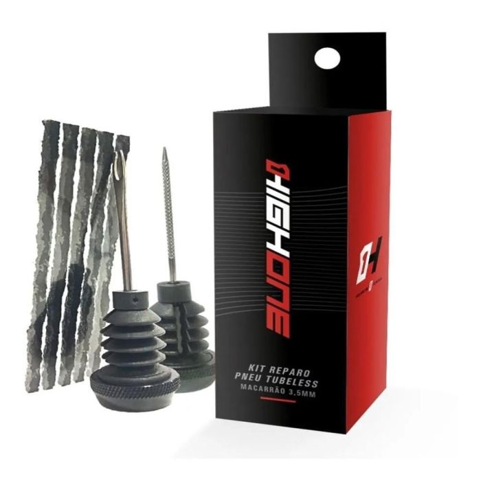 Kit Reparo Tubeless Highone 3.5Mm Com 2 Plug Guidão