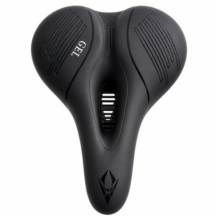 Selim Highone Gel 2 Molas Vazado com Elastômero Preto