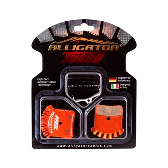 Pastilha De Freio Alligator Turbo Semi Metal Para Shimano