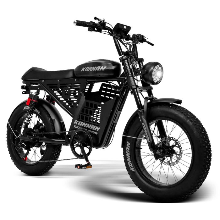 Bicicleta Elétrica 1000w Konnan com Acelerador Thunder 48V 18,2Ah