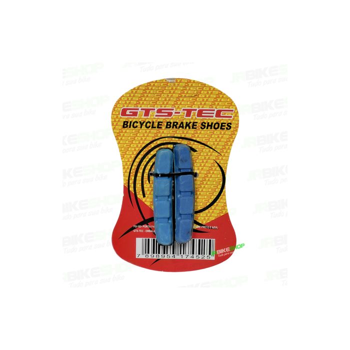 Pastilha Sapata De Freio Gts V Brake Orbital 70mm Azul