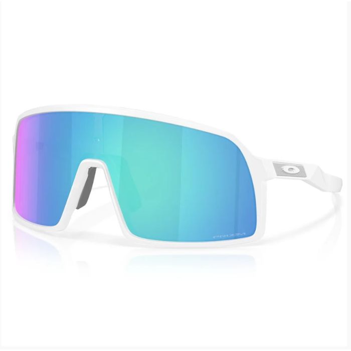 &Oacute;culos Ciclismo Oakley Sutro S Matte White Prizm Sapphire