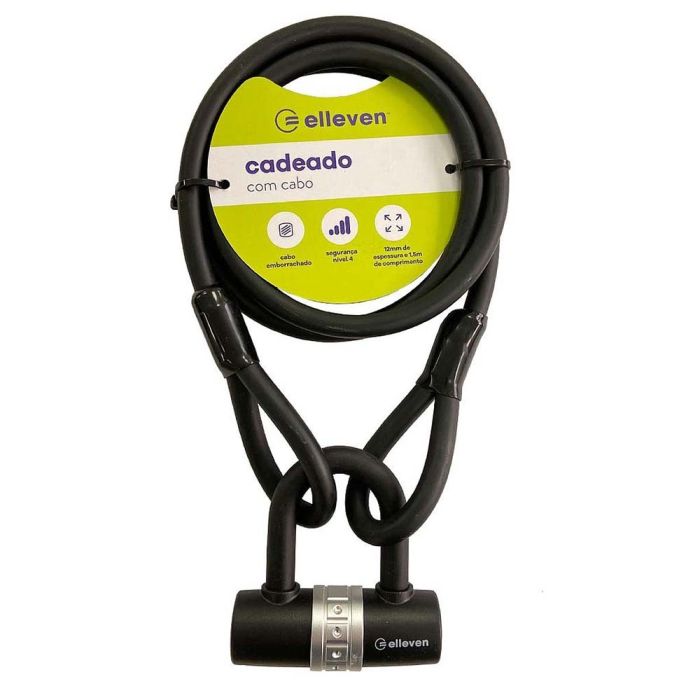 Cadeado Elleven U Aço 1.5mx12mm