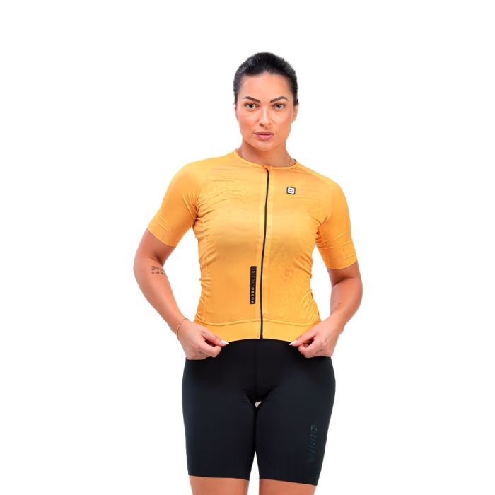 Camisa Ciclismo Feminina Furbo Donna Ragazza Panther