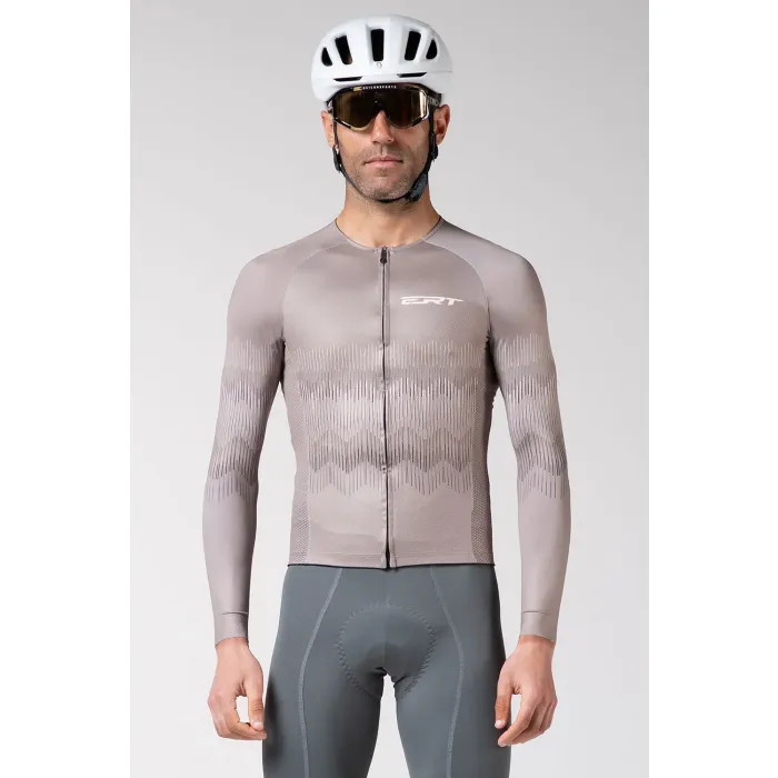 Camisa Ciclismo Ert Manga Longa New Elite Missioni 