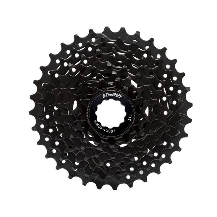 Cassete SunRun K8 8V 11-32D Preto Indexado
