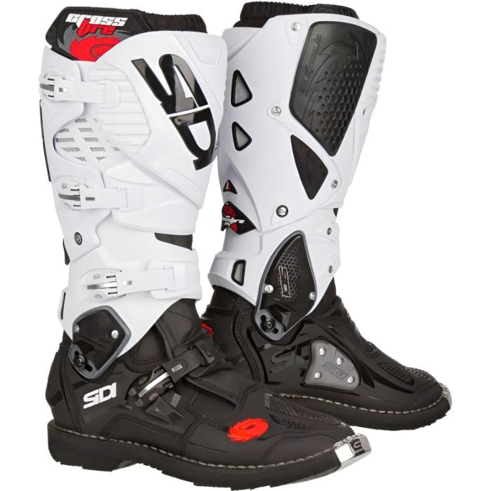 Bota Motocross Sidi Crossfire 3 Srs Articulada Bico de Aço 
