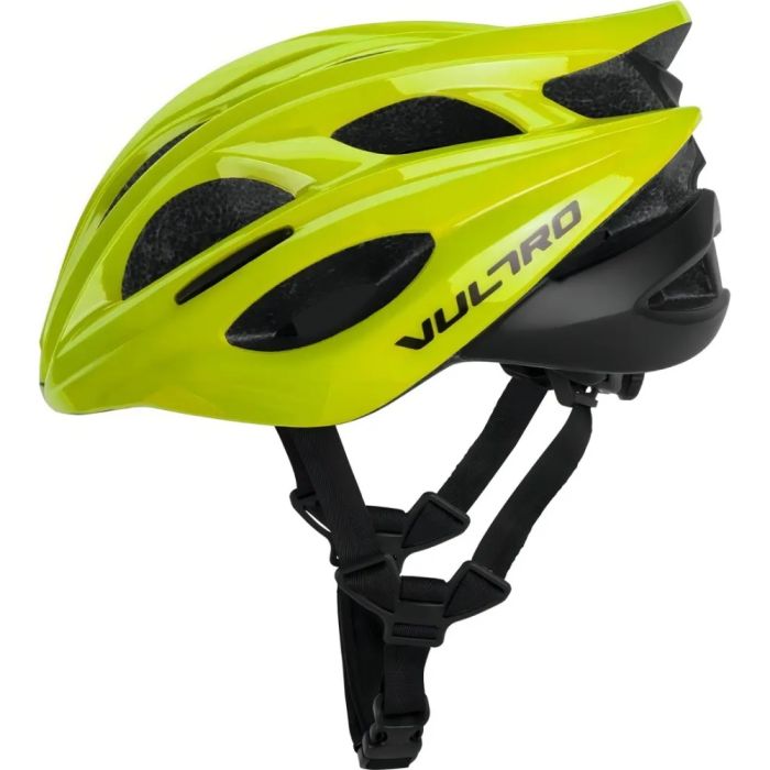 Capacete De Ciclismo Bike Venom Verde Fluor - M