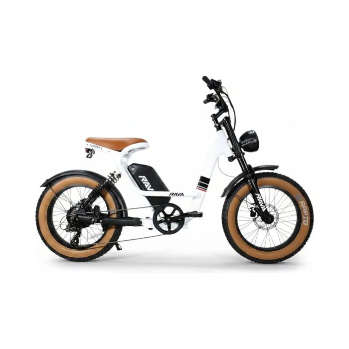 E-Pulse El&eacute;trica 800w 48V 15,6Ah Aro 20 Full Suspension Branca