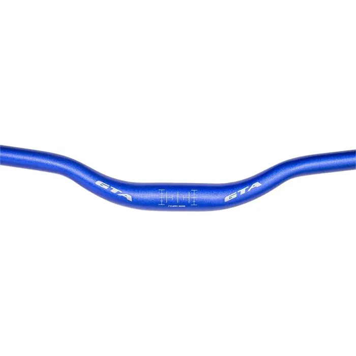 Guidão Gta Alumínio Downhill Voador 31.8 x 80 x 25mm Azul