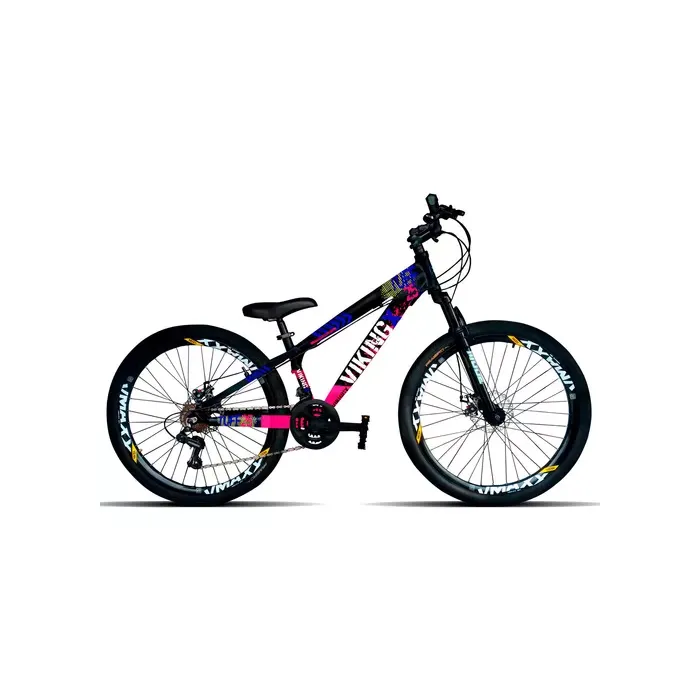 Biclicleta VikingX Tuff X25-PretoRosa
