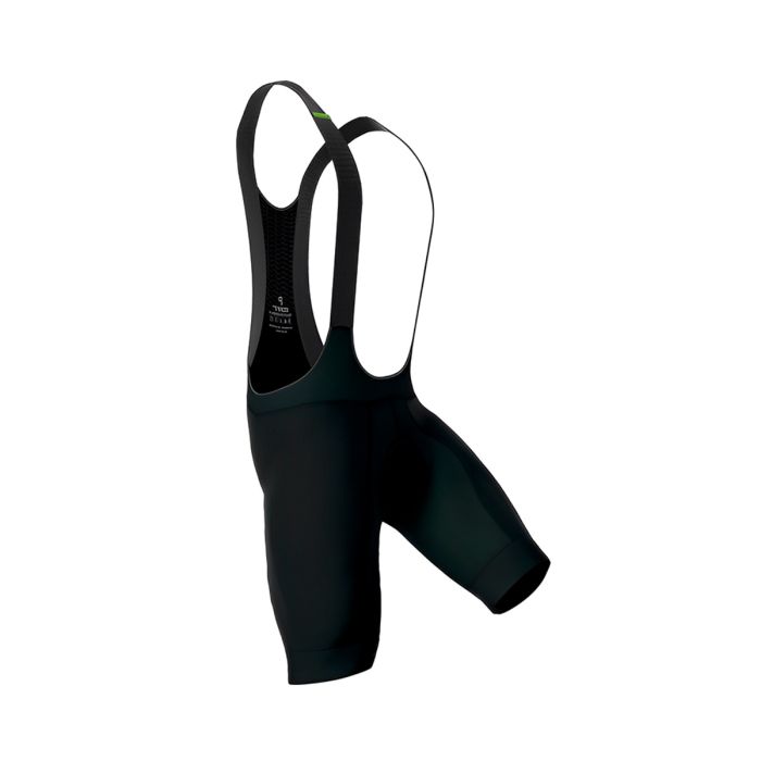 Bretelle Ciclismo ERT Premium Preto Liso Forro Gel