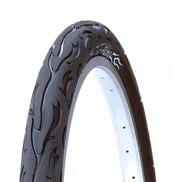 Pneu Slick Kenda Flame com Arame 26 x 2.125