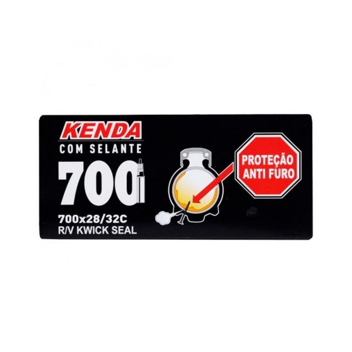 Câmara de Ar Kenda Com Selante 700x28/32