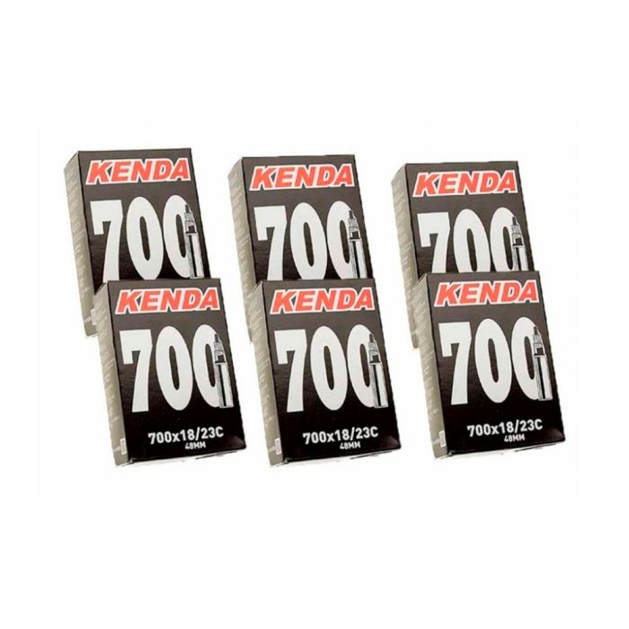 Kit 6 Unidades Câmaras Kenda 700x23c 48mm