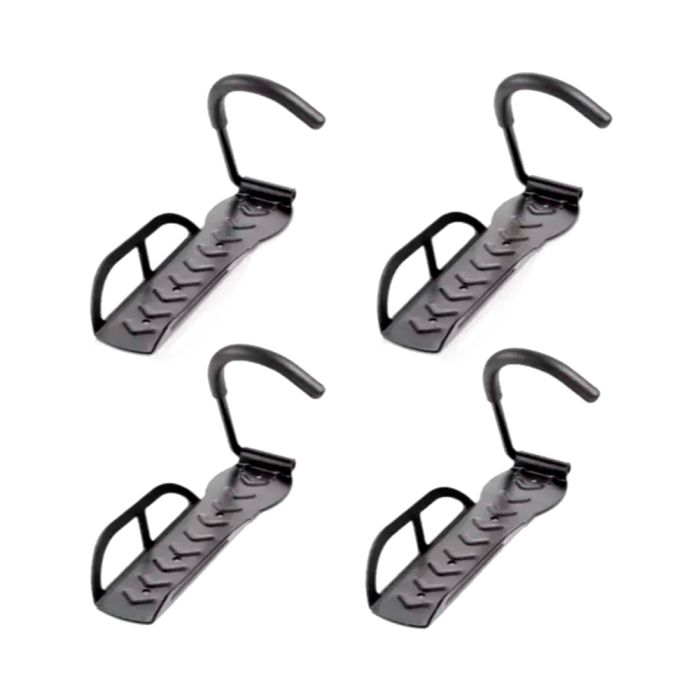 Kit 4 Suportes Parede Tangshan HX-83 Vertical Gancho Para Pendurar Bicicleta