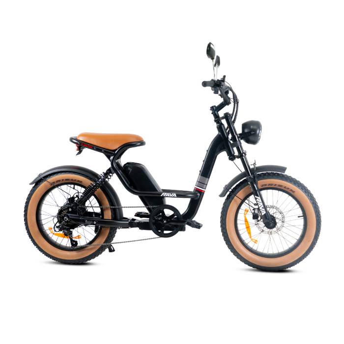 E-Pulse Elétrica 800w 48V 15,6Ah Aro 20 Full Suspension Preta