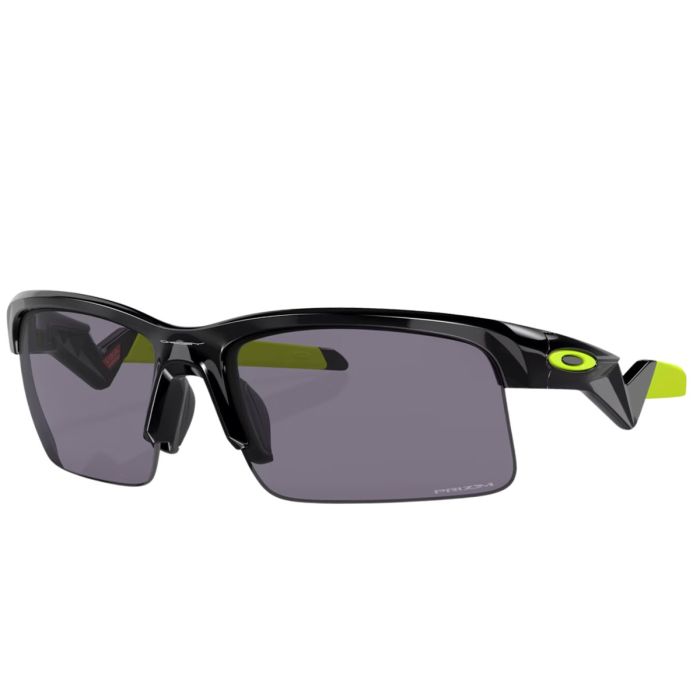 Óculos de Ciclismo Oakley Capacitor Preto e Amarelo