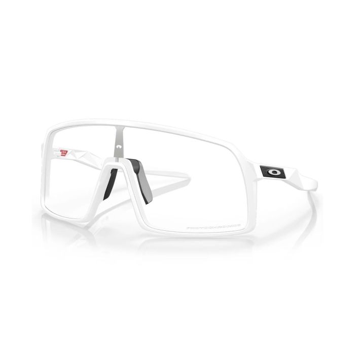 Óculos Ciclismo Fotocromático Sutro Oakley Matte White Clear Photochromic
