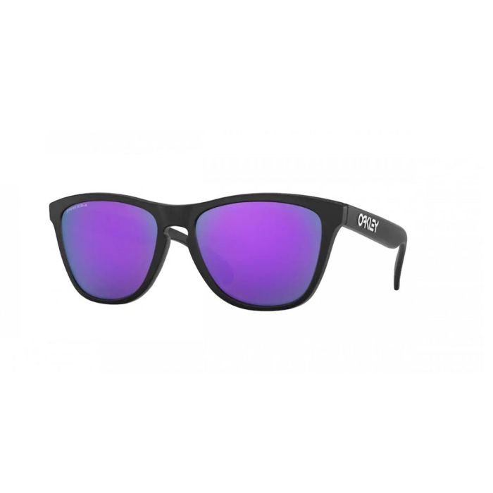 Óculos Ciclismo Frogskins Oakley Matte Black Prizm Violet