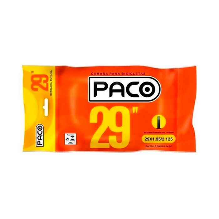 Câmara de Ar Paco 29X1.95/2.125 AV 48MM