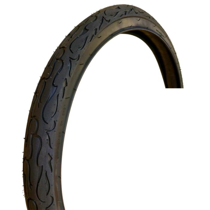 Pneu Aro 26x2.125 Paco Fire Balão Slick Tipo Flame