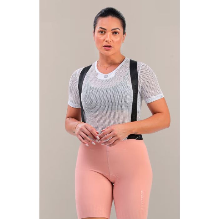 Bretelle Ciclismo Feminino Furbo Unique Salmão
