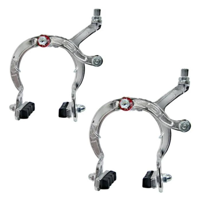 Par Freio Ferradura Bike Side Pull Aço 72-92mm Yamada