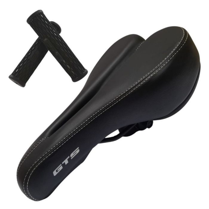 Kit Selim e Manopla Gts Vazado Preto