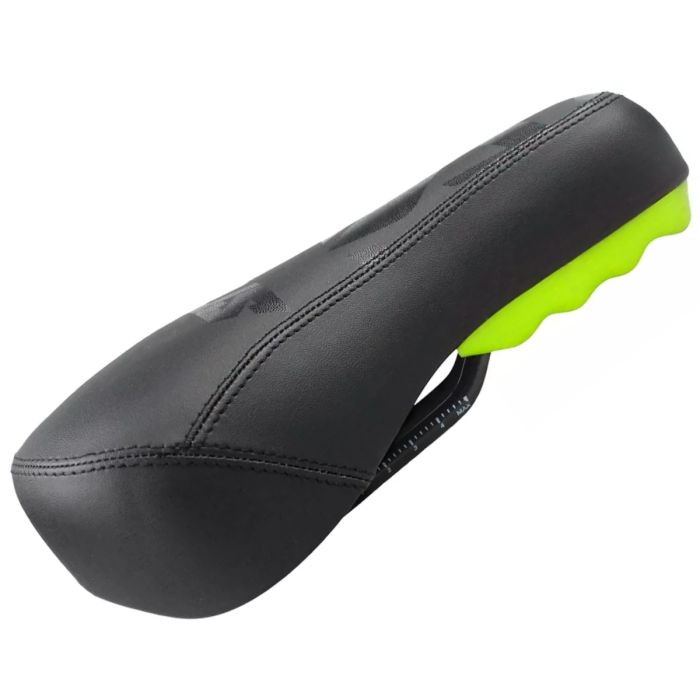 Banco Selim Absolute Brutus Bike Wheeling Bmx Grau-Amarelo