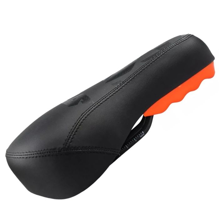 Banco Selim Absolute Brutus Bike Wheeling Bmx Grau-Laranja