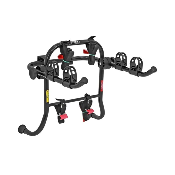 Suporte Transbike P/ 2 Bikes Apoio Fixo Sedan Hatch 