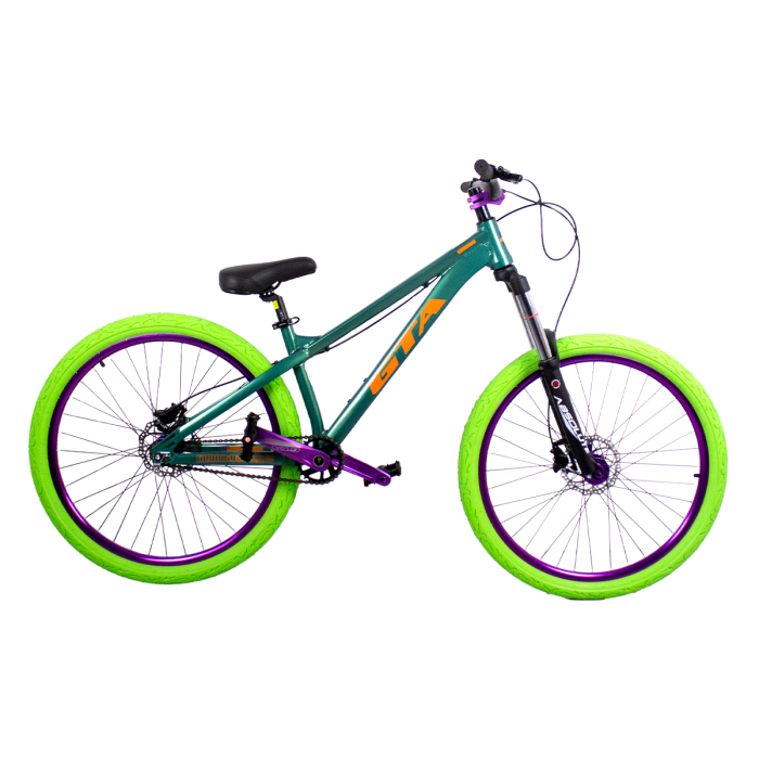 Bicicleta aro 26 Gta Gravity Dirt Jump Freeride Cubo Barulhento