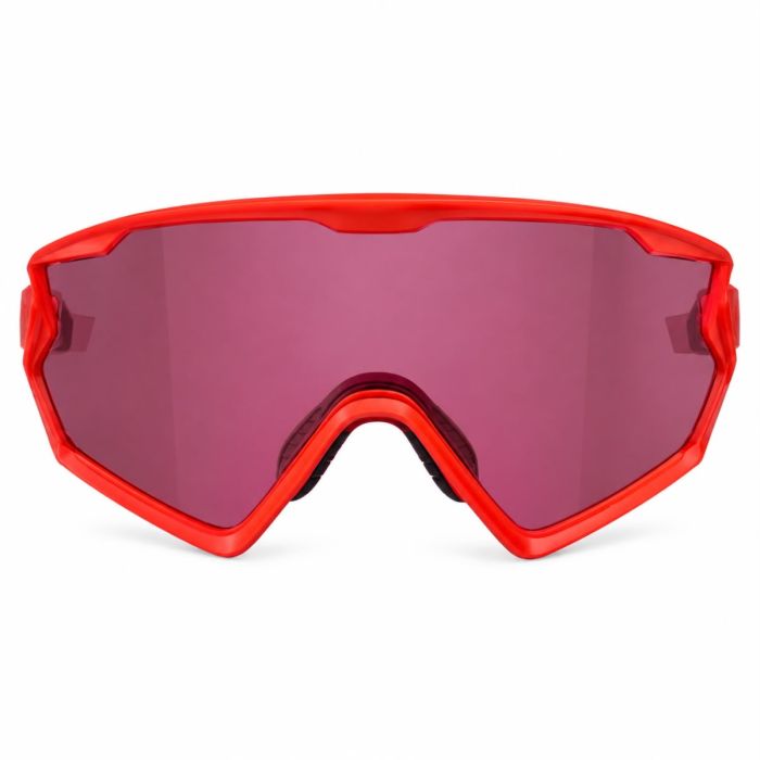 Óculos Ciclismo Vessel Shape Proteção UV400 Vermelho e Rosa 