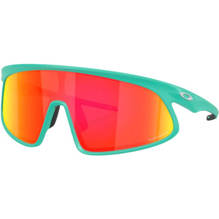 Óculos Ciclismo Oakley RSLV Matte Celeste Prizm Ruby