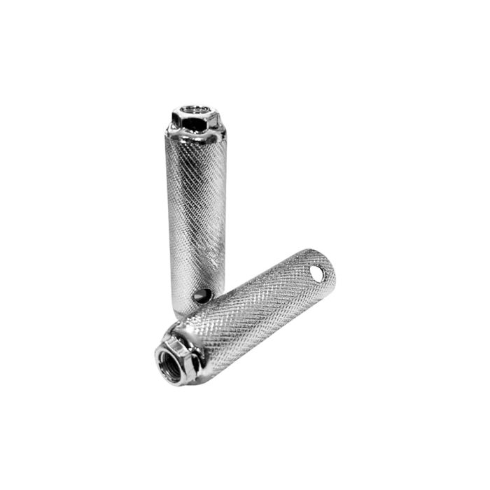 Apoio pedaleira bmx zincado 40mm par