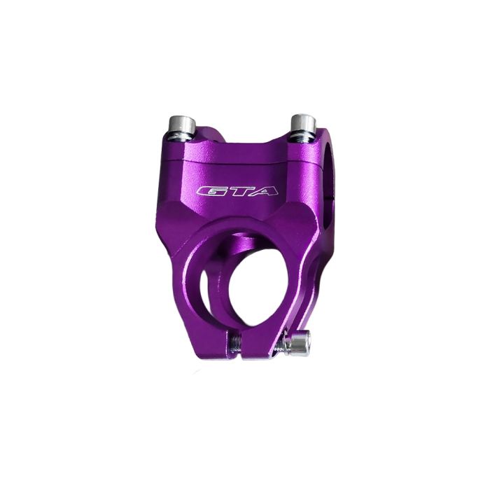 SSuporte de Guidão GTA Em Alumínio Cnc 35mm Roxo