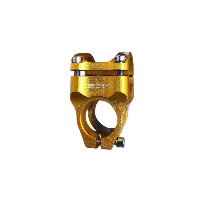 Suporte de Guidão GTA Em Alumínio Cnc 35mm Dourado