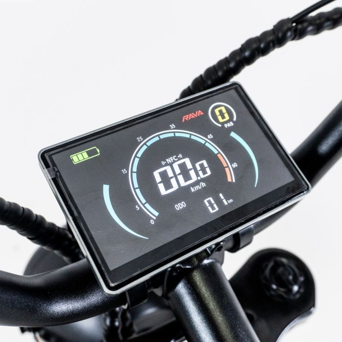 E-Pulse Elétrica 800w 48V 15,6Ah Aro 20 Full Suspension Preta