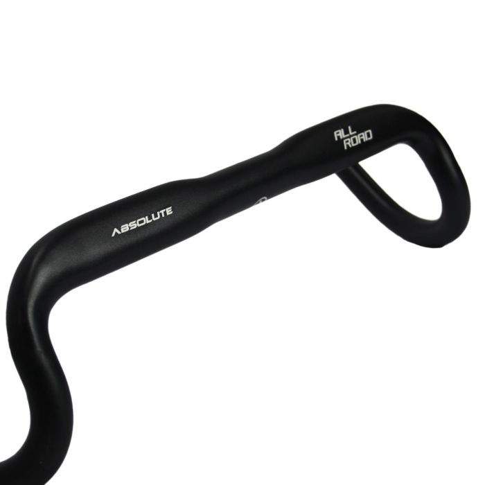 Guidão Gravel Absolute All Road 31,8x420mm Alumínio Preto